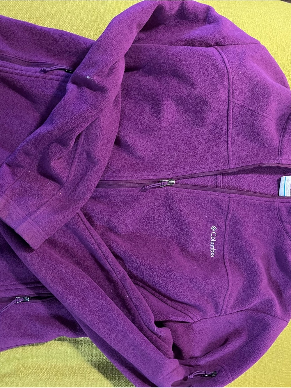 Columbia Purple Fleece Jacket